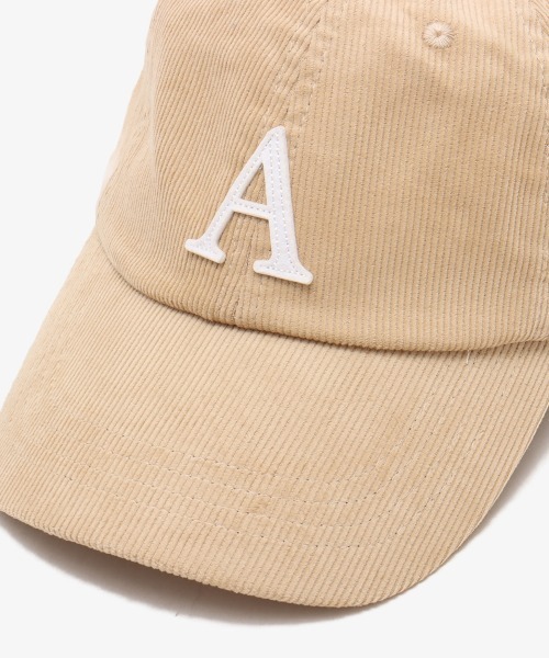 atmos(アトモス)の「atmos A Logo Corduroy Cap / アトモス エー ロゴ コーデュロイ キャップ(キャップ・メンズ・ブラック/ベージュ/グレー・FREE)」の10枚目の写真