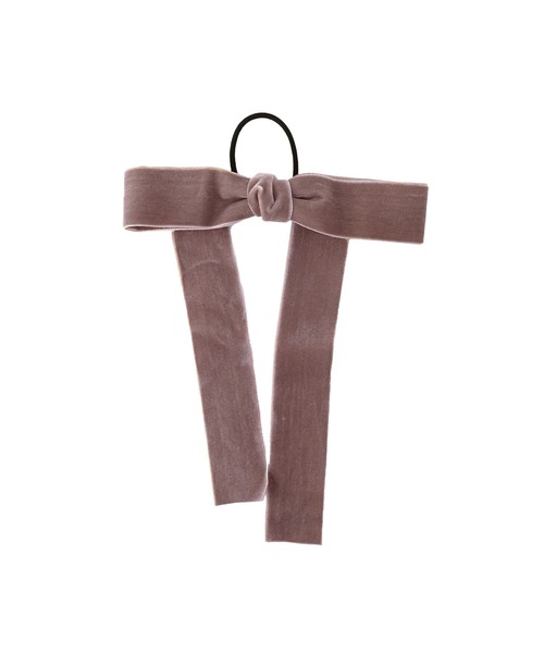 MIELI INVARIANT（ミエリインヴァリアント）の「Velvet Ribbon Hair Rubber（ヘアゴム・レディース・ブラック/モカ・FREE）」の13枚目の写真