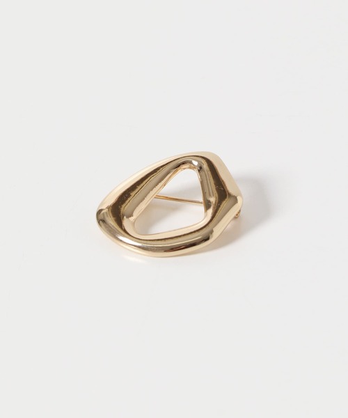 URBAN RESEARCH ROSSO WOMEN(アーバンリサーチ ロッソ)の「AVALON デフォームブローチ(ブローチ/コサージュ・レディース・シルバー/ゴールド・-)」の1枚目の写真