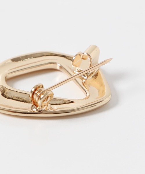 URBAN RESEARCH ROSSO WOMEN(アーバンリサーチ ロッソ)の「AVALON デフォームブローチ(ブローチ/コサージュ・レディース・シルバー/ゴールド・-)」の6枚目の写真