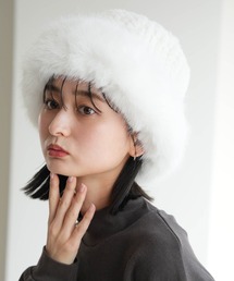 utatane（ウタタネ）の「バケットハット ファーブリム（ハット）」