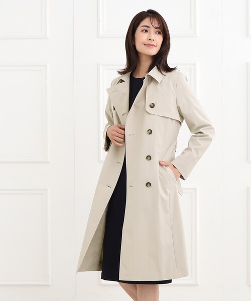 【フォーマル／入卒／お仕事にもおすすめ】中綿ライナー付トレンチコート（トレンチコート）｜Reflect（リフレクト） 32,461円