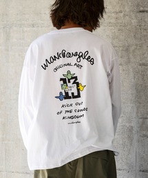 【WEB・直営店限定】MARK GONZALES ARTWORK COLLECTION(マーク ゴンザレス)バックプリントロングTシャツ/4type/4colors