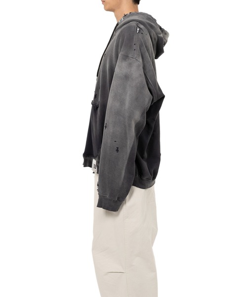 Sun Faded Like Half Zip-up Hoodie（スウェット）｜Maison