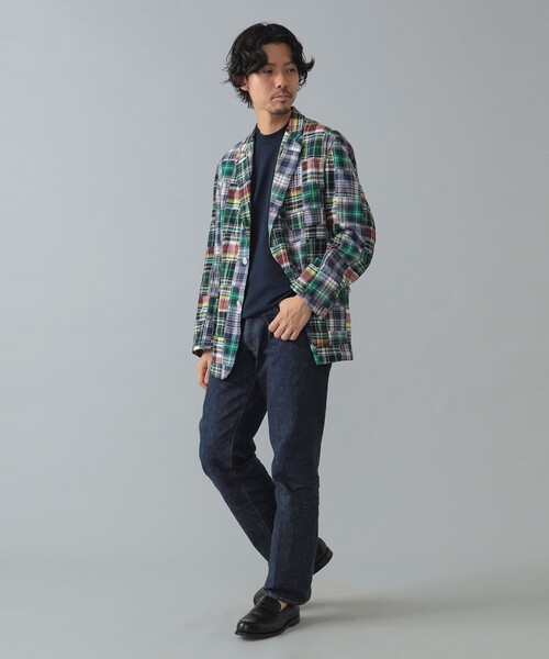 ヴィンテージ 80's SFR パッチワーク フリンジ ジャケット ブルゾン ヴィンテージ 80's SFR パッチワーク フリンジ ジャケット ブルゾン