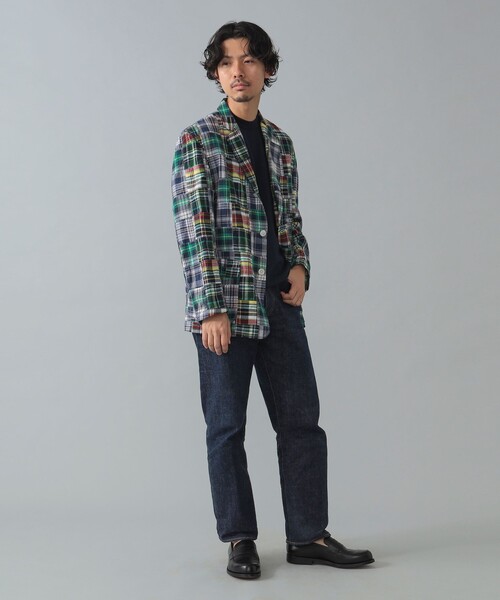 古布パッチワーク　ジャケット 別注】Brooks Brothers / パッチワーク ジャケット（その他