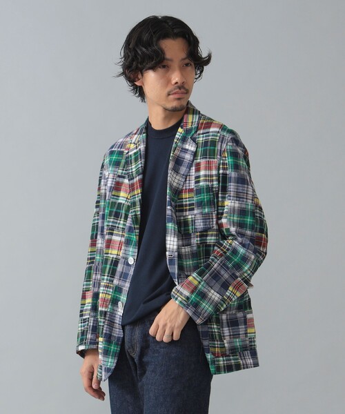 ブルックスブラザーズ　パッチワーク　ジャケット 別注】Brooks Brothers / パッチワーク ジャケット（その他