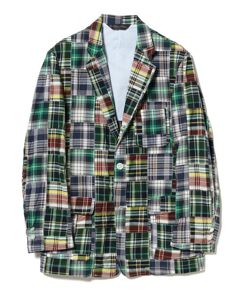 【爆売りセール開催中！】 別注】Brooks Brothers / パッチワーク ジャケット（その他 ジャケット・アウター