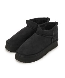 ◆【M・Lサイズ展開】フェイクムートンブーツ
