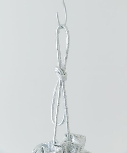 RODE SKO（ロデスコ）の「メタリックドロストショルダーバッグ（ショルダーバッグ・レディース・シルバー系その他/ゴールド/シルバー・ONE）」の7枚目の写真