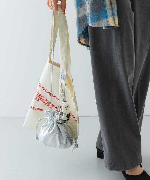 RODE SKO（ロデスコ）の「メタリックドロストショルダーバッグ（ショルダーバッグ・レディース・シルバー系その他/ゴールド/シルバー・ONE）」の13枚目の写真