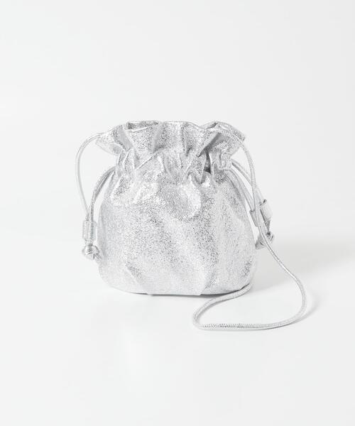 RODE SKO（ロデスコ）の「メタリックドロストショルダーバッグ（ショルダーバッグ・レディース・シルバー系その他/ゴールド/シルバー・ONE）」の17枚目の写真