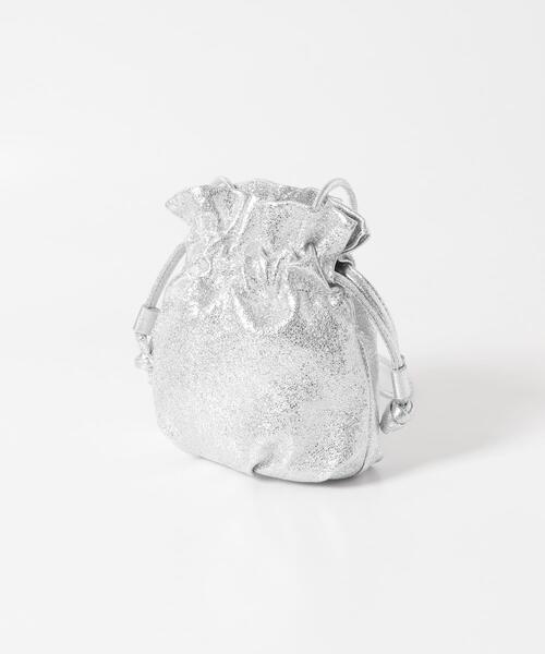 RODE SKO（ロデスコ）の「メタリックドロストショルダーバッグ（ショルダーバッグ・レディース・シルバー系その他/ゴールド/シルバー・ONE）」の18枚目の写真