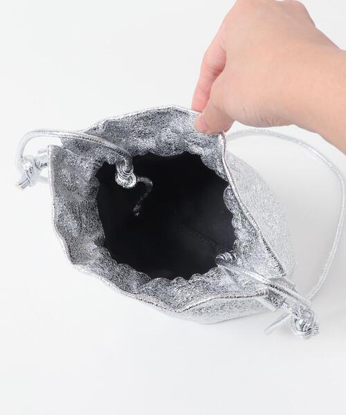 RODE SKO（ロデスコ）の「メタリックドロストショルダーバッグ（ショルダーバッグ・レディース・シルバー系その他/ゴールド/シルバー・ONE）」の21枚目の写真