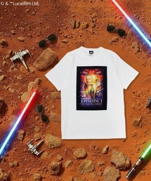『スター・ウォーズ/STARWARS/ファントム・メナス (エピソード1)』"""EpisodeⅠ"" T-Shirt" 半袖プリントTシャツ ビックシルエット ピグメント加工 ヴィンテージライク
