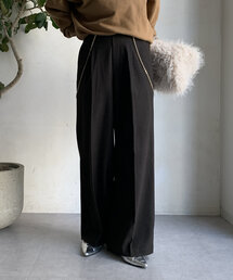 DouDou | 両面起毛ワイドパンツ(その他パンツ)