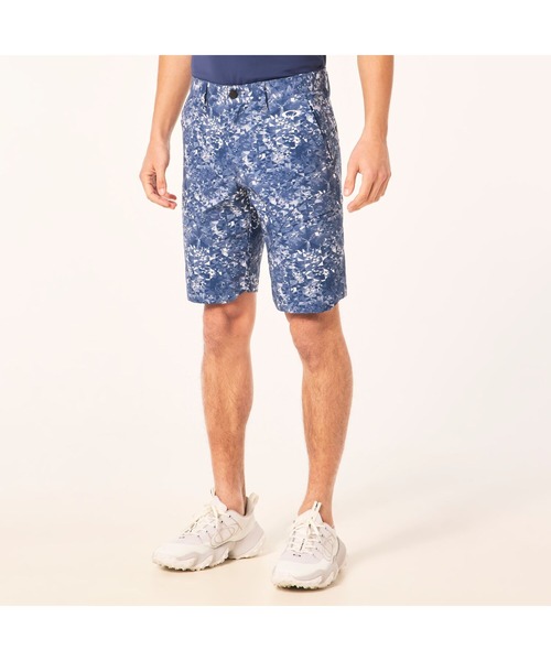 新品オークリーゴルフ　メンズショートパンツ　Skull Bloom Quartz セール】オークリー SKULL BLOOM QUARTZ SHORTS ゴルフウェア