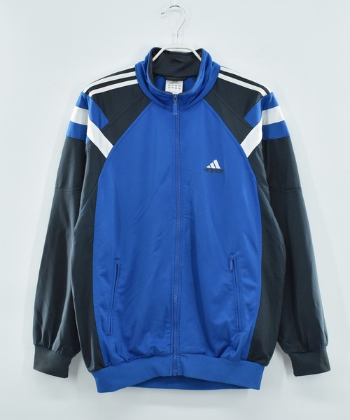 LABORATORY R(ラボラトリーアール)の「【ヴィンテージ古着】Y2K adidas ロゴ刺繍 トラックジャケット(ジャージ・メンズ・ブルー・LARGE)」の9枚目の写真