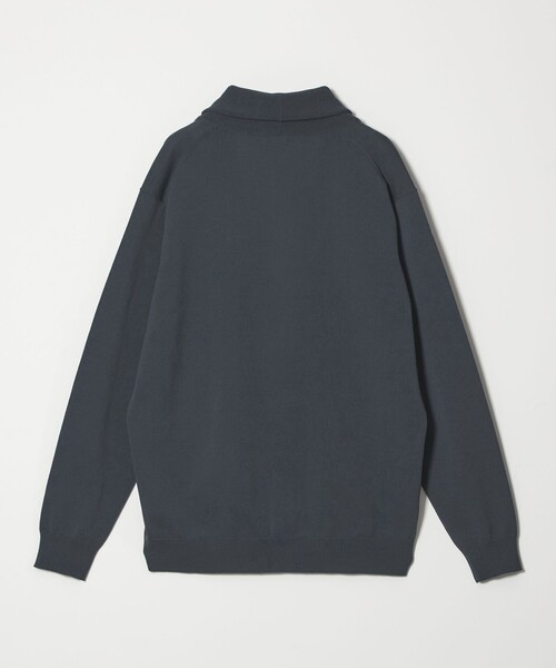 BEAUTY&YOUTH UNITED ARROWS（ビューティーアンドユースユナイテッドアローズ）の「【WEB限定 WARDROBE SMART】KOUKIN ショールカラー カーディガン【抗菌・防臭】（カーディガン/ボレロ・メンズ・グレー/ブラック/コバルトブルー/ダークグレー・XL/L/M/S）」の8枚目の写真