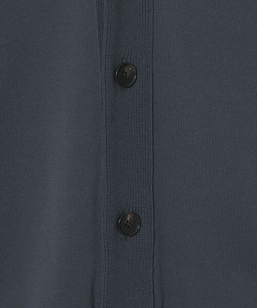 BEAUTY&YOUTH UNITED ARROWS（ビューティーアンドユースユナイテッドアローズ）の「【WEB限定 WARDROBE SMART】KOUKIN ショールカラー カーディガン【抗菌・防臭】（カーディガン/ボレロ・メンズ・グレー/ブラック/コバルトブルー/ダークグレー・XL/L/M/S）」の10枚目の写真