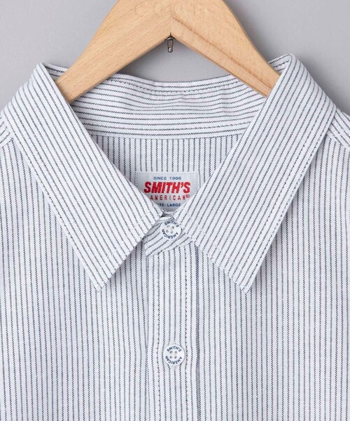 SMITH'S(スミス)の「SMITH’S(スミス)別注ストライプワークシャツ(その他1)(シャツ/ブラウス・メンズ・その他1・M/L/XL)」の11枚目の写真
