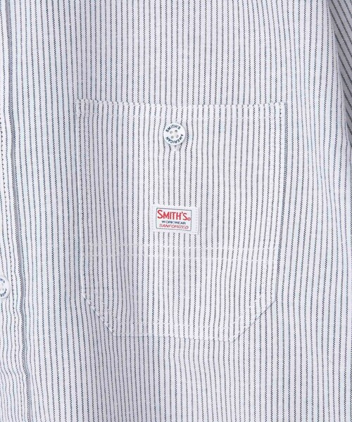 SMITH'S(スミス)の「SMITH’S(スミス)別注ストライプワークシャツ(その他1)(シャツ/ブラウス・メンズ・その他1・M/L/XL)」の12枚目の写真