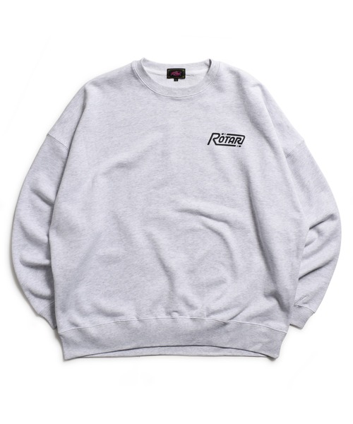 ROTAR(ローター)の「Bullet LOGO Big SWEAT(スウェット・メンズ・ブラック/アッシュグレー/グリーン系その他・MEDIUM/LARGE/X-LARGE)」の2枚目の写真