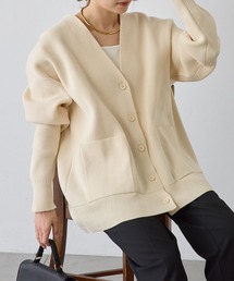 PUAL CE CIN | 【WEB限定・Du noir】スポンディッシュ BIG Vネックカーディガン(カーディガン/ボレロ)