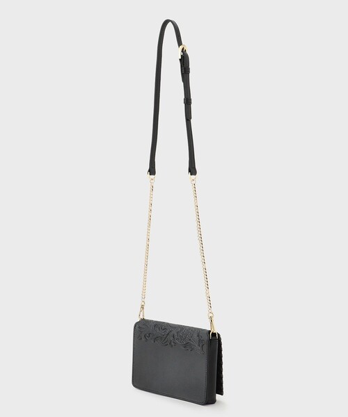 カービングトライブスショルダーバッグ GRACE CONTINENTAL 期間限定10%OFF Mobile Shoulder Bag
