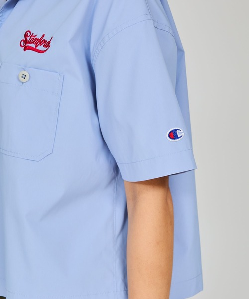 Champion(チャンピオン)の「【Champion/チャンピオン】レディース ショートスリーブシャツ(Tシャツ/カットソー・レディース・ベージュ系その他3/ダークネイビー/ブルー系その他2・MEDIUM/LARGE)」の13枚目の写真