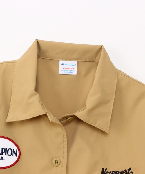 Champion(チャンピオン)の「【Champion/チャンピオン】レディース ショートスリーブシャツ(Tシャツ/カットソー・レディース・ベージュ系その他3/ダークネイビー/ブルー系その他2・MEDIUM/LARGE)」の6枚目の写真