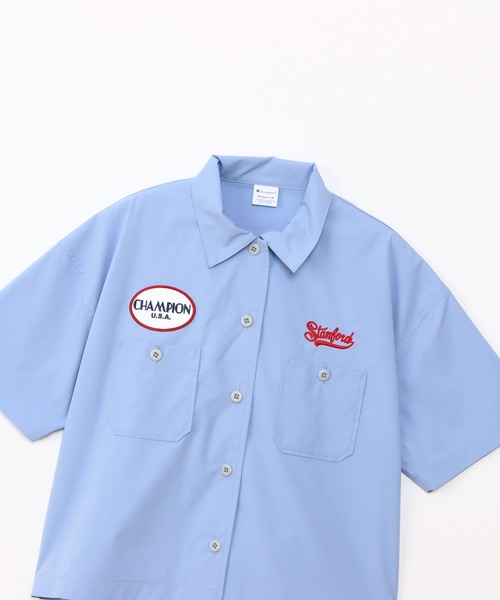 Champion(チャンピオン)の「【Champion/チャンピオン】レディース ショートスリーブシャツ(Tシャツ/カットソー・レディース・ベージュ系その他3/ダークネイビー/ブルー系その他2・MEDIUM/LARGE)」の20枚目の写真