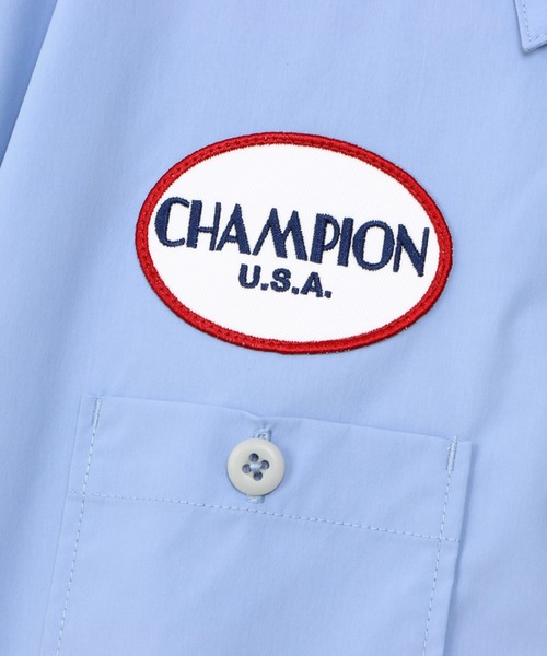 Champion(チャンピオン)の「【Champion/チャンピオン】レディース ショートスリーブシャツ(Tシャツ/カットソー・レディース・ベージュ系その他3/ダークネイビー/ブルー系その他2・MEDIUM/LARGE)」の22枚目の写真