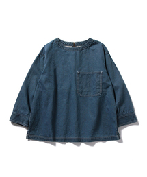 Pilgrim Surf Supply | 【Pilgrim Surf+Supply / HAZEL Denim Zip Shirt】(シャツ/ブラウス)