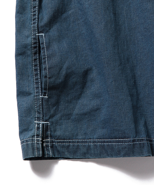 Pilgrim Surf Supply（ピルグリムサーフサプライ）の「【Pilgrim Surf+Supply / HAZEL Denim Zip Shirt】（シャツ/ブラウス・レディース・ライトブルー・2/1）」の4枚目の写真