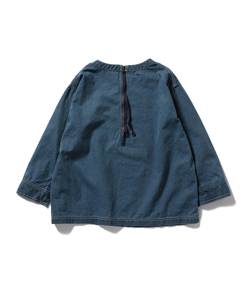 Pilgrim Surf Supply（ピルグリムサーフサプライ）の「【Pilgrim Surf+Supply / HAZEL Denim Zip Shirt】（シャツ/ブラウス・レディース・ライトブルー・2/1）」の6枚目の写真