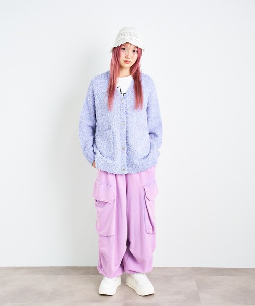 ANNA SUI NYC（アナ スイ エヌ ワイ シー）の「ベビーニットハット（ハット・レディース・パープル/レッド/ホワイト/ブラック・FREE）」の7枚目の写真