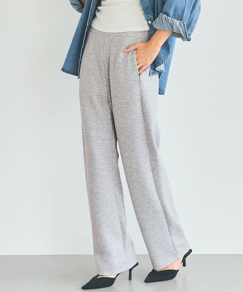 ソフトスウェット カーブパンツ（スウェットパンツ）｜coca（coca