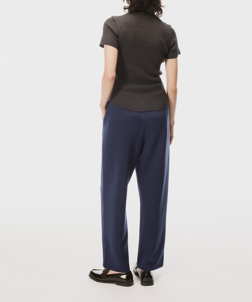 coca（coca）（コカ）の「ソフトスウェット カーブパンツ（スウェットパンツ・レディース・ブラック/グレー/ライトブルー/アイボリー/ネイビー/ダークブラウン/チャコール/ライトグレー・S/L/M）」の18枚目の写真