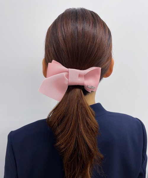 グログランリボンバレッタ（バレッタ/ヘアクリップ）｜LANVIN en