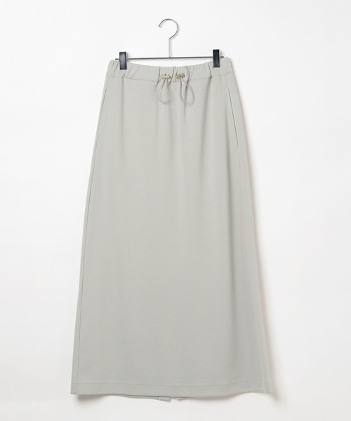 BAYFLOW（ベイフロー）の「[ストレッチ性抜群]コンフォートダンボールスカート（スカート・レディース・ベージュ/ブルー/グレー/ブラック・FREE）」の15枚目の写真