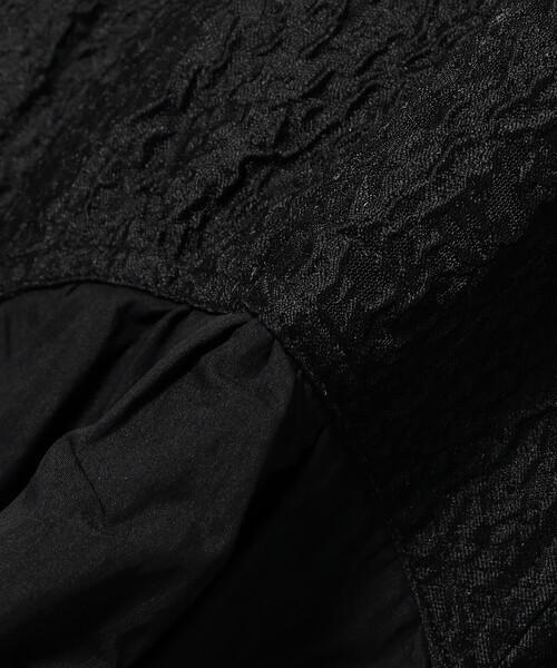 Ray BEAMS（レイビームス）の「バルーン ペプラム ワンピース（ワンピース・レディース・ホワイト系その他6/ブラック・0/1）」の16枚目の写真