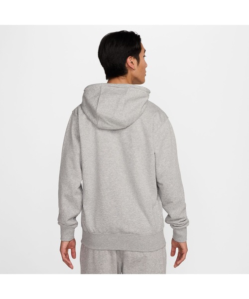 NIKE(ナイキ)の「NIKE/ナイキ クラブ FTプルオーバーL/Sフーディ(パーカー・メンズ・ブラック/グレー/ホワイト・M/L/S/XL)」の15枚目の写真