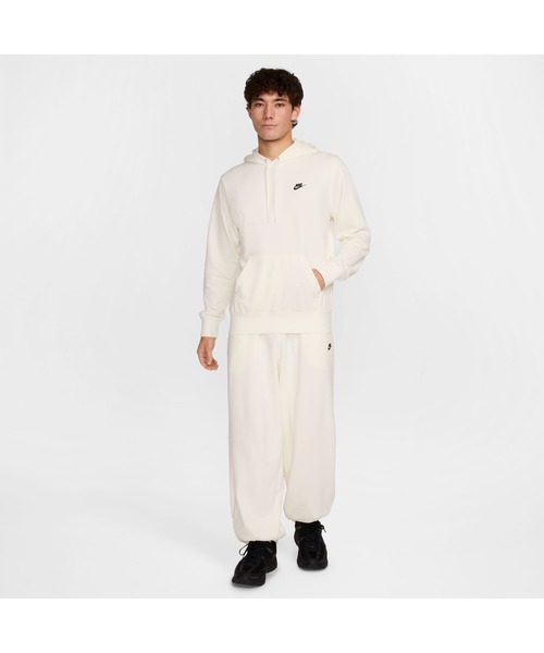 NIKE(ナイキ)の「NIKE/ナイキ クラブ FTプルオーバーL/Sフーディ(パーカー・メンズ・ブラック/グレー/ホワイト・M/L/S/XL)」の19枚目の写真