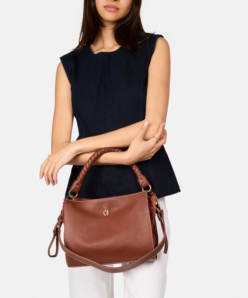 COLE HAAN（コールハーン）の「カリッサショルダーバッグ womens（ショルダーバッグ・レディース・ブラウン・OSFA）」の6枚目の写真