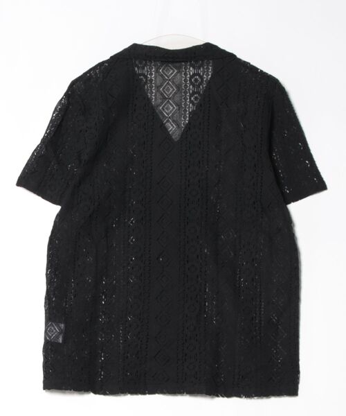 aimoha(アイモハ)の「【aimoha neo】Ethereal Knit Shirt (SS)(シャツ/ブラウス・メンズ・ホワイト/ブラック・XX-LARGE/X-LARGE/LARGE/MEDIUM)」の3枚目の写真