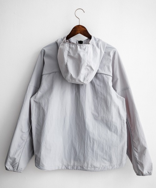 KRIFF MAYER（クリフメイヤー）の「KRIFF MAYER クリフメイヤー CLEANNESS クリーネス 撥水 防汚 配色切替フードジャケット マウンテンパーカー 2437800（ナイロンジャケット・メンズ・ブルー/マルチ/グレー・M/L/XL）」の20枚目の写真