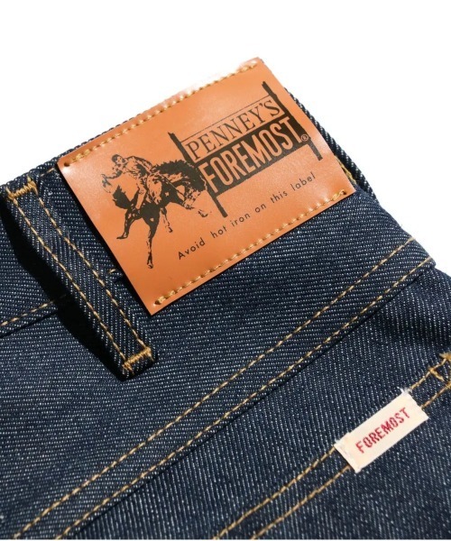 PENNEYS(ぺニーズ)の「PENNEY'S FOREMOST / ぺニーズフォアモスト 5POCKET PANT RIGID 5ポケットパンツ リジッドデニム(デニムパンツ・メンズ・インディゴブルー・32inch/34inch)」の16枚目の写真
