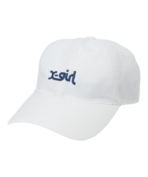 X-girl(エックスガール)の「X-girl SPORT/エックスガール スポーツ キャプ BASIC CAP 155251051002(キャップ・レディース・ブラック/グレー/ベージュ/ネイビー/ブラウン/グリーン/レッド/ホワイト・FREE)」の7枚目の写真