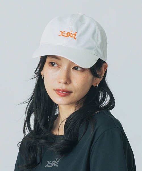 x-girl フリース付きブラックキャップ新品未使用 X-girl SPORT/エックスガール スポーツ キャプ BASIC CAP